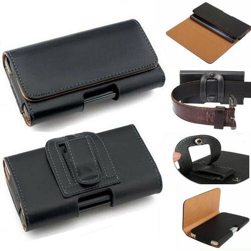 Universal leather belt clip - universal,