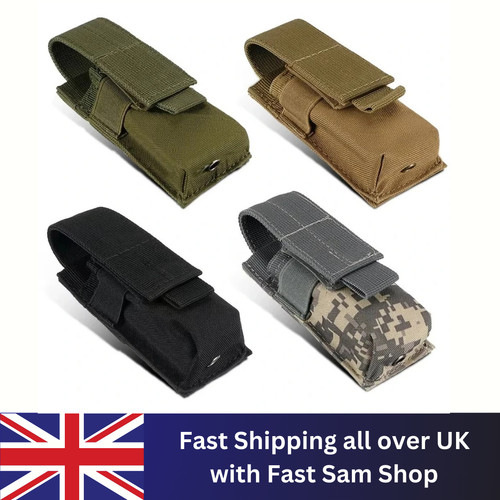 Led flashlight torch nylon - led,