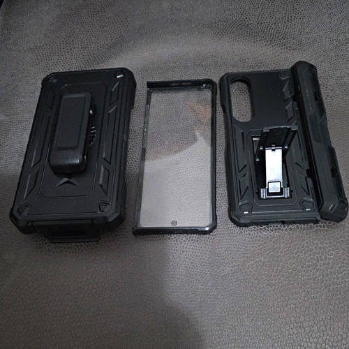Black matte rugged phone case - rugged,