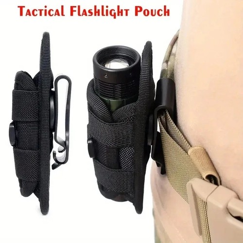 Tactical flashlight pouch - tactical,