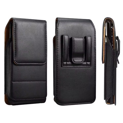 Leather waist bag phone belt - waist,