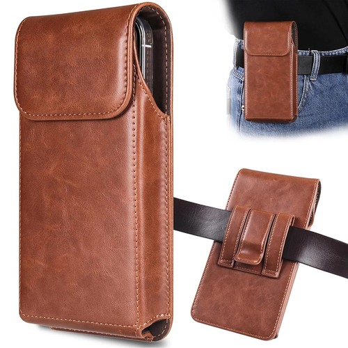 Leather pouch case - pouch, belt