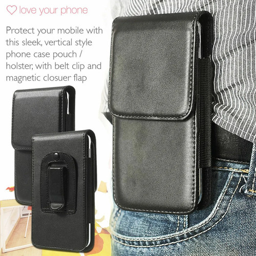 Black vertical belt clip - belt,