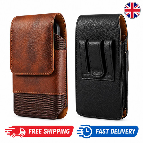 Leather phone belt pouch waist - phone,